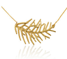 Leaf Gold necklace
