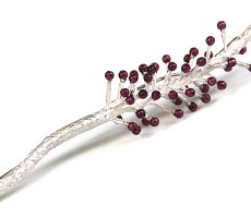 Branch with fruits Brooch